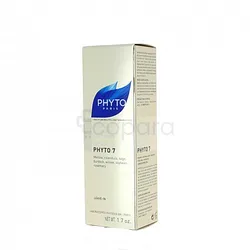 PHYTO 7 CREME DE JOUR AUX 7 PLANTES HYDRATATION BRILLANCE CHEVEUX SECS