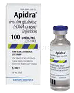 APIDRA 100UI/10ML BOITE DE 1 INJECTABLE