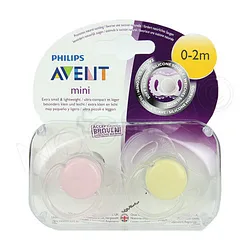 AVENT MINI SUCETTE NOUVEAU NE 0-2MOIS LOT DE 2 FILLE REFERENCE 151/02