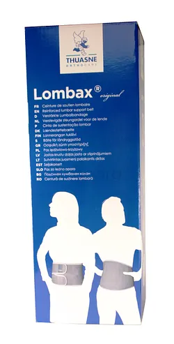THUASNE LOMBAX ORIGINAL CEINTURE LOMBAIRE TAILLE 1