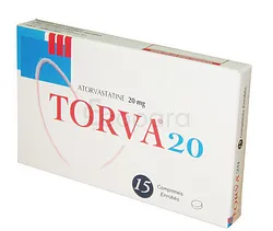 TORVA 20MG BOITE DE 15 COMPRIMES