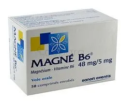 MAGNE B6 470MG/5MG BOITE DE 50 COMPRIMES