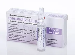 RHESONATIV 625UI/ML 2ML BOITE DE 1 INJECTABLE