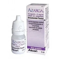 AZARGA 10MG 5MG/ML COLLYRE