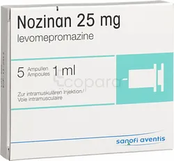 NOZINAN 25MG 1ML BOITE DE 5 AMPOULES INJECTABLES