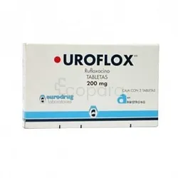 UROFLOX 200MG BOITE DE 2 COMPRIMES