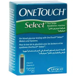 ONE TOUCH SELECT BANDELETTES REACTIVES BOITE DE 50