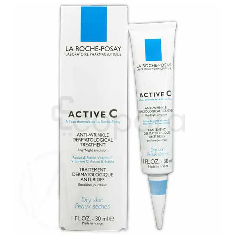 LA ROCHE POSAY ACTIVE C TRAITEMENT DERMATOLOGIQUE ANTI-RIDES PEAUX SECHES 30ML