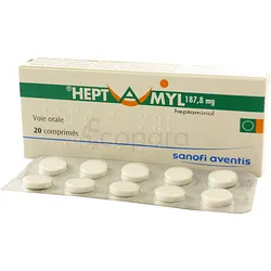 HEPTAMYL 187.8MG BOITE DE 20 COMPRIMES