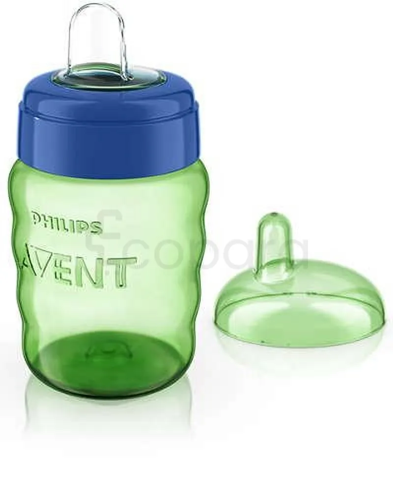 AVENT TASSE VERTE SANS ANSES GARÇON +12MOIS 260ML REFERENCE SCF553/05