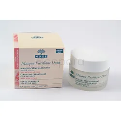 NUXE DEMAQUILLANT MASQUE CREME CLARIFIANT DOUX AUX PETALES DE ROSE 50ML