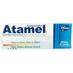 ATAMEL 500MG BOITE DE 20 COMPRIMES