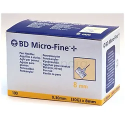 BD MICROFINE PLUS G30 8MM/8MM PAR UNITE
