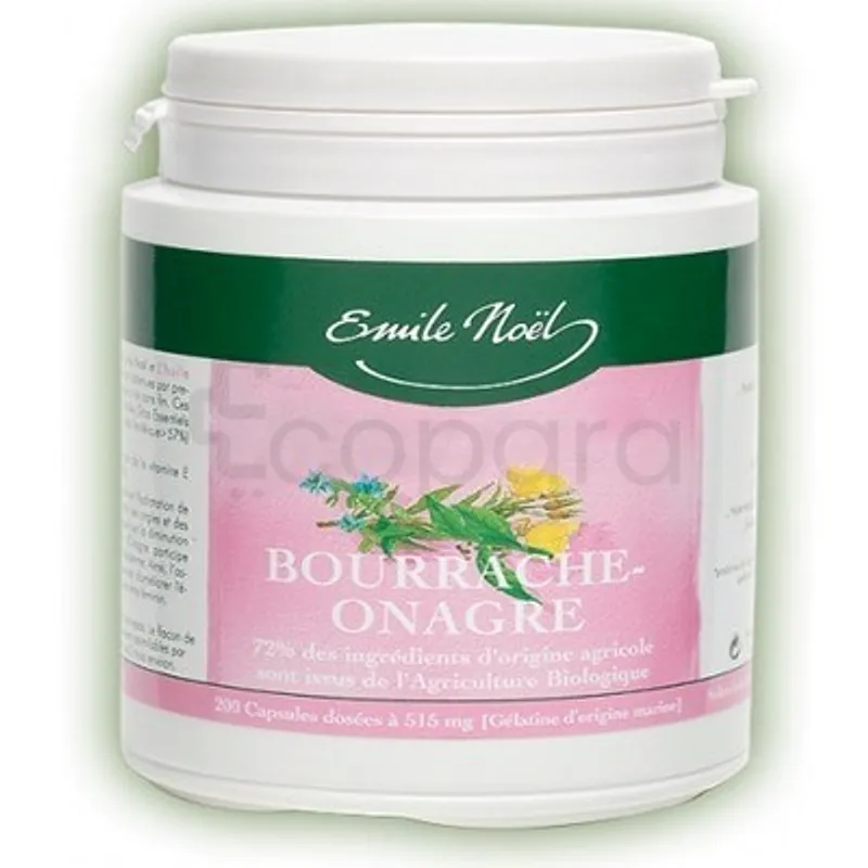 EMILE NOEL BOURRACHE ONAGRE 200 CAPSULES