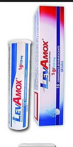 LEVAMOX 1G BOITE DE 16 COMPRIMES EFFERVESCECNTS
