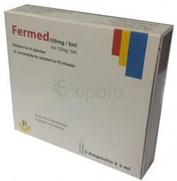 FERMED 100MG/5ML BOITE DE 5 INJECTABLES