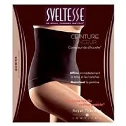 SVELTESSE CEINTURE MINCEUR NOIR TAILLE L