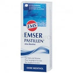 EMSER PASTILLES S/MENTHOL