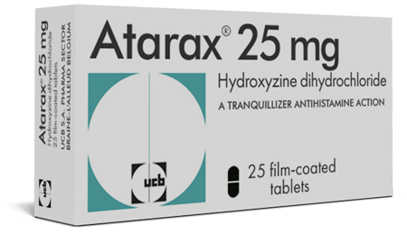 ATARAX 25MG BOITE DE 30 COMPRIMES