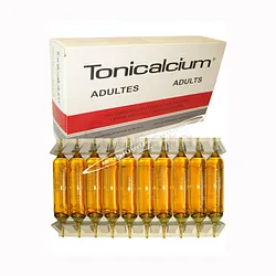 TONICALCIUM 500MG BOITE DE 20 AMPOULES BUVABLES