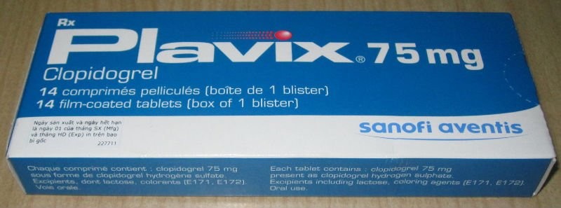 PLAVIX 75MG BOITE DE 14 PM COMPRIMES MV