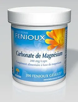 FENIOUX CARBONATE DE MAGNESIUM BOITE DE 200 GELULES