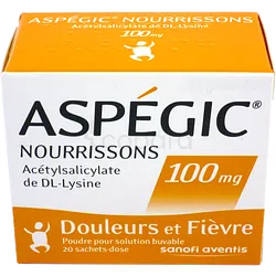 ASPEGIC 100MG BOITE DE 20 SACHETS