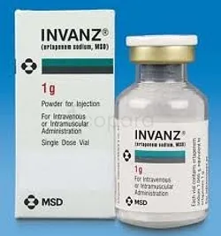 INVANZ 1G 20ML BOITE DE 1 MV
