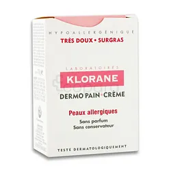 KLORANE DERMO PAIN CREME PEAUX ALLERGIQUES 100G