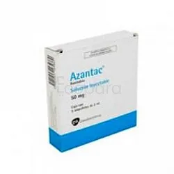 AZANTAC 50MG BOITE DE 5 INJECTABLE