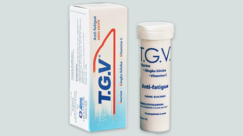 T.G.V ANTI-FATIGUE BOITE DE 10 COMPRIMES