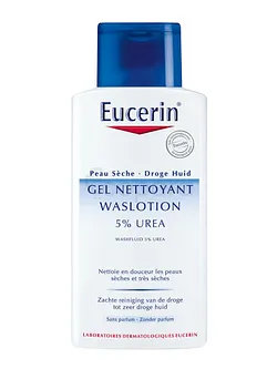 EUCERIN GEL NETTOYANT 5% UREE PEAU SECHE 200ML