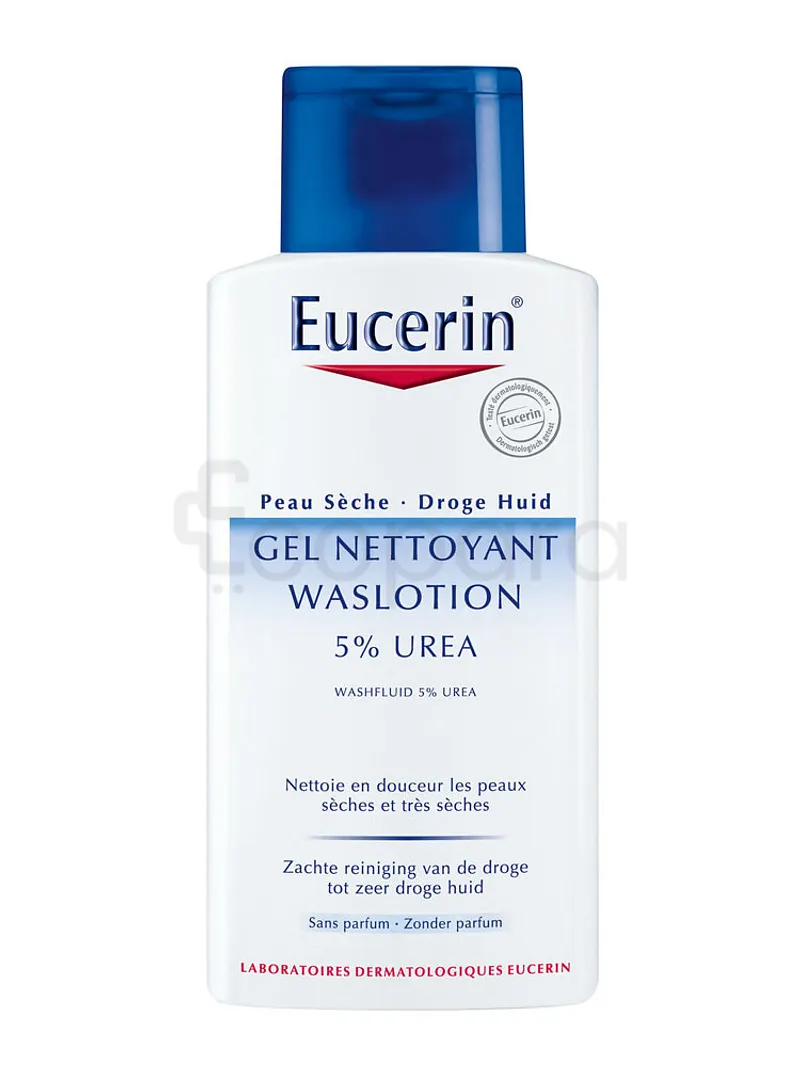 EUCERIN GEL NETTOYANT 5% UREE PEAU SECHE 200ML