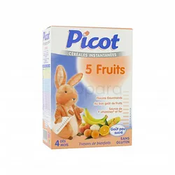 PICOT CEREALES INSTANTANEES 5 FRUITS 200G