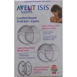 AVENT COQILLES CONFORT ISIS BOITE DE 6 REFERENCE SCF157/02