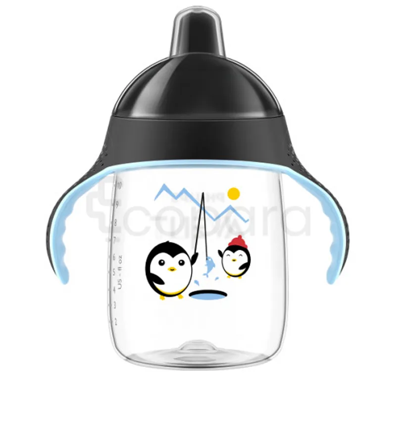 AVENT TASSE PINGOUIN NOIR AVEC ANSES +18MOIS REFERENCE SCF755/03