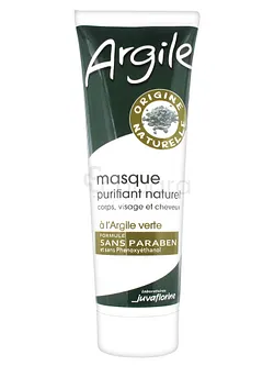 JUVAFLORINE MASQUE PURIFIANT NATUREL A L'ARGILE VERTE 300G