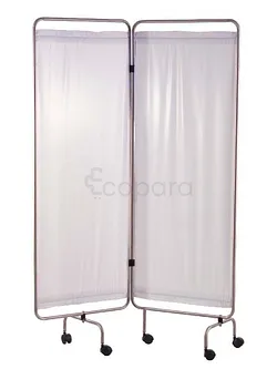 PARAVENT INOX 2 VOLETS