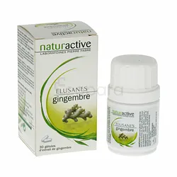 NATURACTIVE ELUSANES GINGEMBRE BOITE DE 30 GELULES