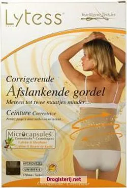 LYTESS CEINTURE CORRECTRICE NOIR TAILLE L-XL