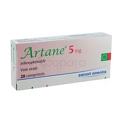 ARTANE 5MG BOITE DE 20 COMPRIMES