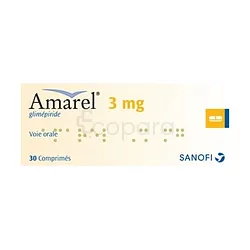 AMAREL 3MG BOITE DE 30 COMPRIMES