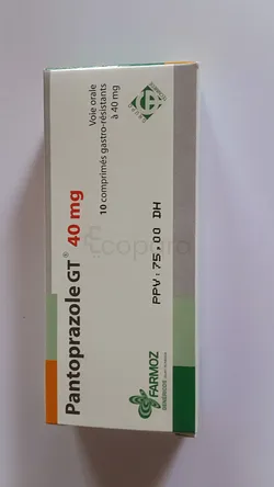 PANTOPRAZOL GT 40MG BOITE DE 10 COMPRIMES