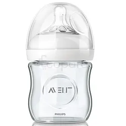AVENT BIBERON NATURAL EN VERRE 120ML REFERENCE SCF671/17