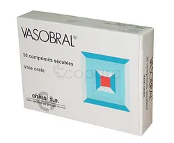 VASOBRAL 4MG BOITE DE 30 COMPRIMES