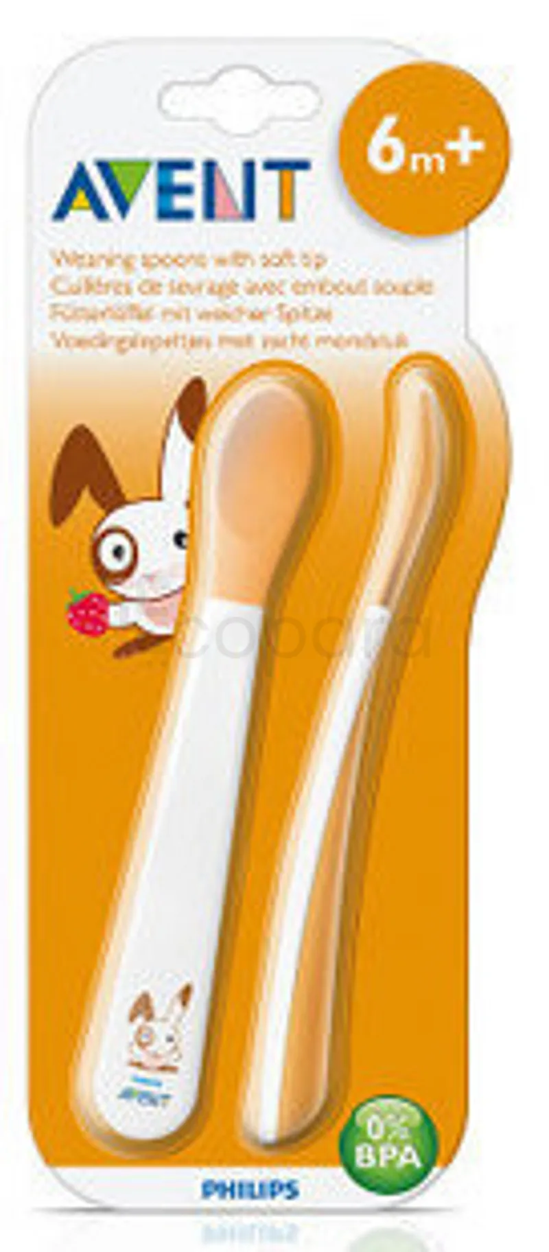 AVENT CUILLÈRE DE SEVRAGE SOFT-TIP +6MOIS REFERENCE 710/00