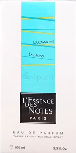 L ESSENCE DES NOTES CARDAMOME ET EMBRUNS 100ML