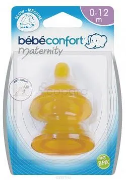 BEBE CONFORT TETINES LARGES CTCHC EVIDENCE VALVE 3 VIT TAILLE 2 REFERENCE 0026
