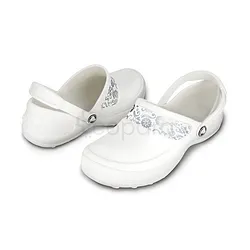 WOCK SABOT BLANC BLEU TAILLE 41-42