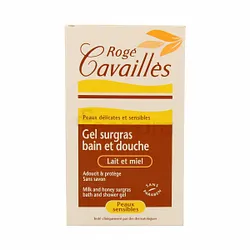 ROGE CAVAILLES GEL SURGRAS BAIN ET DOUCHE LAIT ET MIEL 300ML